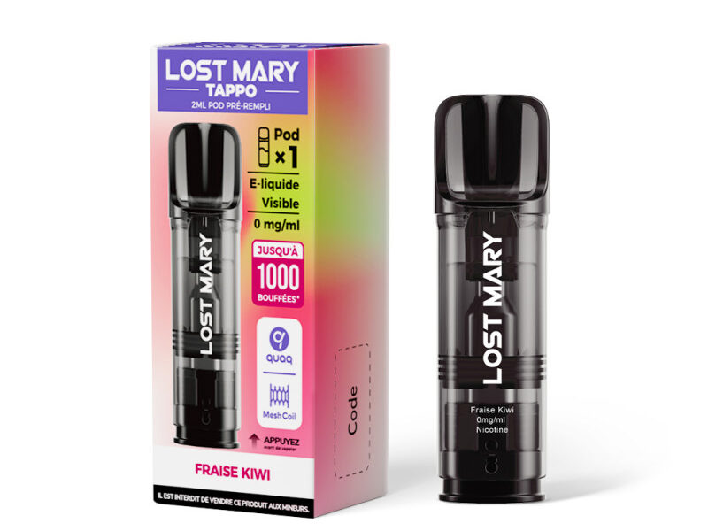 Lost Mary Tappo Pod 0mg 2ml - Strawberry Kiwi